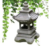 Landscape Pathway Light - Palace Lamp Solar Lantern, Zen Pathway Light, Solar Powered Nightlight | Villa Patio Garden Courtyard Porch Walkway, Decorative Solars Lights, Eco-Friendly Outdoor