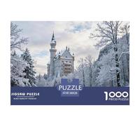 Landscape Puzzle 1000 Pezzi Ice Castle - Design Rilassante E Dettaglio Artistico, Poster E Box Regalo - 38x26cm/1000pcs