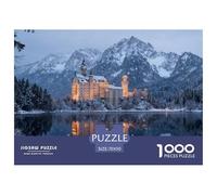 Landscape Puzzle 1000 Pezzi Ice Castle - Design Rilassante E Dettaglio Artistico, Poster E Box Regalo - 70x50cm/1000pcs