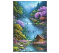 Landscape Puzzle Games for Adults E Bambini - for Creativity And Mindfulness - Challenging Jigsaw Puzzles 1000 Pezzi for Family 78×53cm