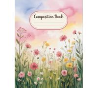 Landscape Watercolor Nature Notebook: 120 Pages Composition Book, with Childrenstorybook Cover Design, perfect for School Notes, Ideas, Drawing, ... with Childrenstorybook Cover Design, perfect