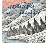 Landscapes of Tranquility: Adult Coloring Book