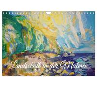 Landschaft in der Malerei: Ein Kunstkalender (Wandkalender 2026 DIN A4 quer), CALVENDO Monatskalender: 13 mal die Kunst des Sehens