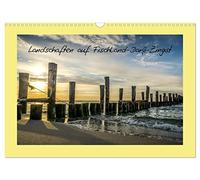 Landschaften auf Fischland-Darß-Zingst (Wandkalender 2026 DIN A3 quer), CALVENDO Monatskalender: Stimmungsvolle Landschaften an der Ostsee