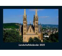 Landschaftskalender 2025 Fotokalender DIN A4: Monatskalender mit Bild-Motiven aus Fauna und Flora, Natur, Blumen und Pflanzen