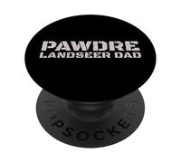 Landseer Dog Dad PopSockets PopGrip Adesivo