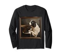 Landseer Piano Dog Maglia a Manica