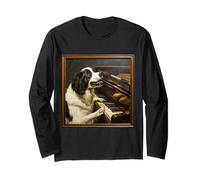 Landseer Piano Dog Maglia a Manica