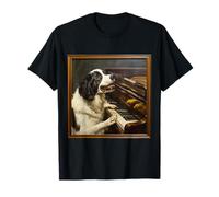Landseer Piano Dog Maglietta