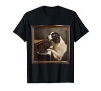 Landseer Piano Dog Maglietta
