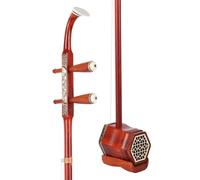 LANDTOM Musicale cinese Erhu 2 corde cinese palissandro violino violino strumento cinese a 2 corde con accessori gratuiti per principianti livello base (B)