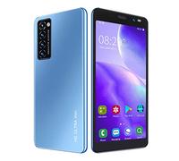 LANDVO Rino4 Pro Smartphone, 5,45 Pollici HD a Schermo Intero Face Unlock Dual Card Dual Standby SIM Telefono Cellulare Android, Quad Camera Ad Alta Definizione Smartphone 512 MB + 4 GB(blu)