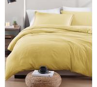 LANE LINEN Set di biancheria da letto super king size, 4 pezzi, copripiumino in microfibra prelavata, lenzuolo con angoli e federa, comodo e resistente (bozzolo)