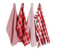 LANE LINEN Strofinacci da cucina in 100% cotone, ultra morbidi, assorbenti, ad asciugatura rapida, set di strofinacci da cucina, 33 x 71 cm, confezione da 8, colore: blu navy