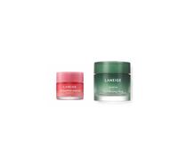 LANEIGE - Lip Sleeping Mask EX - 20g - Berry (1ea) + Cica Sleeping Mask - 60ml (1ea) Set