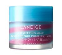 LANEIGE Maschera da notte per labbra Cotton Candy: nutrire, idratare, vitamina C, Murumuru e burro di karité, antiossidanti, labbra traballanti e secche