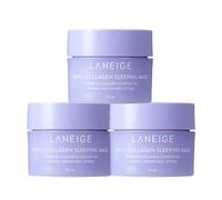 Laneige [Mini] Pepta - Maschera da notte al collagene 15ml*3/45ml / Complesso di peptidi e collagene al 10% / Rassodante, levigante e lifting