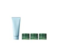 LANEIGE - Water Bank Blue Hyaluronic Cleansing Foam - 150g (1ea) + Cica Sleeping Mask 10ml (3ea) Set