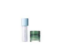 LANEIGE - Water Bank Blue Hyaluronic Essence Toner For Combination To Oily Skin - 160ml (1ea) + Cica Sleeping Mask - 60ml...