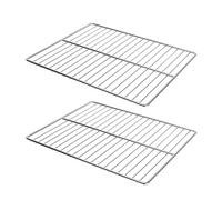 LANEJOY Griglia per Barbecue 26x32cm, Rete di Ricambio per Griglia Barbecue in Acciaio Inox, Griglia di Cottura Multifunzionale per Barbecue, 2 pz