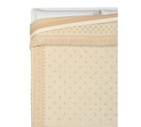 Lanerossi Coperta Provenzale Bianco/Beige matrimoniale 210 x 250 cm