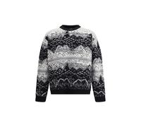 Laneus Gray Merino Wool Sweatshirt - IT50 | L