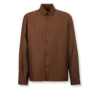 Laneus - Sovracamicia a due tasche - - Shirts - Uomo - Marrone - L