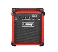 Laney LX10 COMBO Electric Guitar Amp - Amplora da 10 W perfetto per principianti - presa per le cuffie per la pratica, Aux in per incepparsi lungo-2 bande eq con interruttore di azionamento-rosso