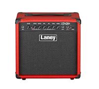Laney LX20R - Amplificatore di chitarra elettrica da 20 W con riverbero, guida, EQ a 3 bande, input Aux per inceppamento e output per cuffie - ottimo per i principianti e l'uso della casa - Rosso