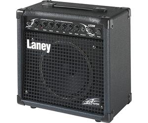 Laney LX20R - Amplificatore di chitarra elettrica da 20 W con riverbero, guida, EQ a 3 bande, input Aux per inceppamento e output per cuffie - ottimo per i principianti e l'uso della casa - Black