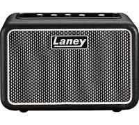 Laney Mini-STB-SUPERG-2 6W Bluetooth Battery Guitar Amp-Ampra AMP di pratica compatta con canali puliti/drive, ritardo, input per smartphone LSI, AUX in, abbonamento per chitarra Ultimate gratuito