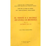 Lanfranchi Strina,Bi - SS.Trinità e S.Michele Arcangelo di Brondolo. Vol.II: Doc