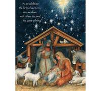 Lang Companies, biglietti di Natale della Sacra Famiglia di Susan Winget (versione in lingua inglese)