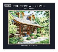 LANG Country Welcome 2025 Calendario da parete (25991001907)