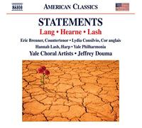 David Lang Lang/Hearne/Lash: Statements (CD) Album