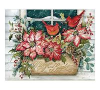 LANG Merry & Bright Greetings - Biglietti di Natale in scatola (1004900)