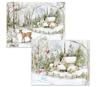 Lang Snowy Scene 1008123 - Biglietti natalizi assortiti