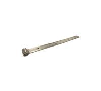 Lang Sports mittig arrotolato, o. cono, 200 X 20 X 3 mm, effetto acciaio INOX, 1 pezzi