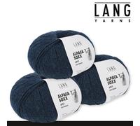 Lang Yarns 3 X 150 G Alpaca Soxx 6-Fach Lana Maglia Alpaca Easywash 36 Colori