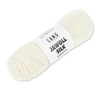Lang Yarns 50 g Jawoll Silk Lana Maglia Seta Superwash 22 Colori (194 | Offwhite)