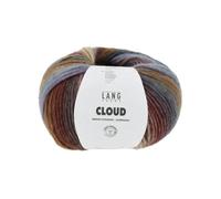 Lang Yarns - Cloud 0012 castania petrolio 100 g