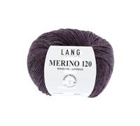 Lang Yarns Merino 120 - aubergine melange 480