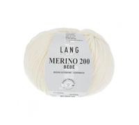 Lang Yarns Merino 200 Bébé 0302 - Gomitolo di lana merino