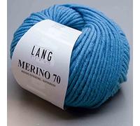 Lang Yarns Merino 70 - bleu 206