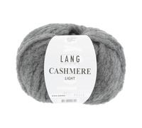 Lang Yarns Rotolo di lana Cashmere Light, grigio melange (0005), 25 g / ca. 85 m