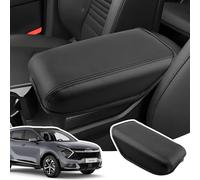 LANGBEAN Copribracciolo per Kia Sportage HEV/MHEV/PHEV 2022-2025 | Cambio Elettronica / Automatico, Copertura per Bracciolo Console Centrale, Materiale Pelle PU, Accessori Alzare il Bracciolo