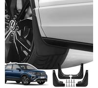 LANGBEAN Paraspruzzi per VW T-Cross 2025 2024 2023 2022 2021 2020 2019, Parafanghi Anteriori e Posteriori con Viti di Montaggio, Parafango Accessori Non è Necessario Forare [4 Pezzi]