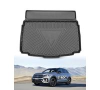 LANGBEAN Tappetini per Bagagliaio Inferiore per VW T-ROC 2018-2024 2025, T-ROC Tappetino Baule Originale TPE Tappeti Bagagliaio Posteriore con Bordo Alto, Accessori Impermeabili