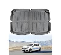 LANGBEAN Tappetini per Bagagliaio Superiore per Dacia Sandero 3 2025 2024 2023 2022 2021, Sandero Stepway 3 Tappetino Baule Originale TPE Tappeti Bagagliaio con Bordo Alto, Accessori Impermeabili