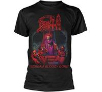 LANGBIRUI Death 'Scream Bloody Gore' T-Shirt - Men Black S